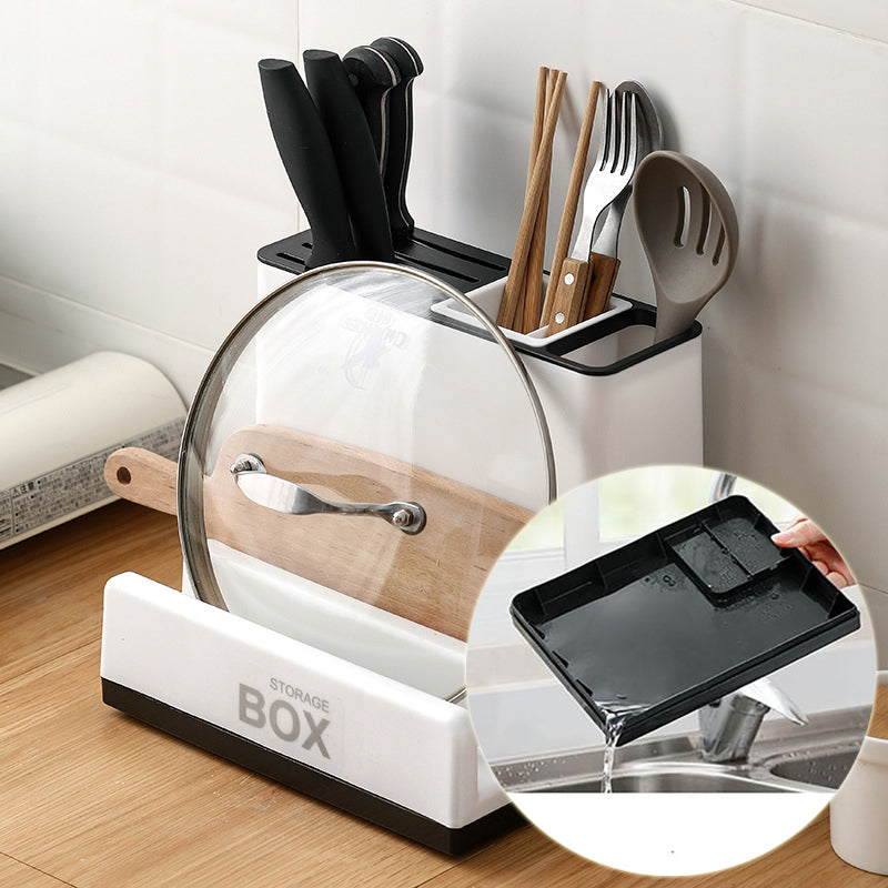 Modern Kitchen Utensil & Knife Storage Organizer