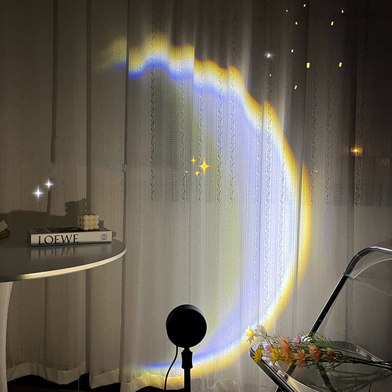 USB Moon Glow Lamp for Aesthetic Ambient Night Lighting