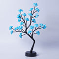 Rose Tree Fairy Light Lamp for Romantic Cozy Interiors