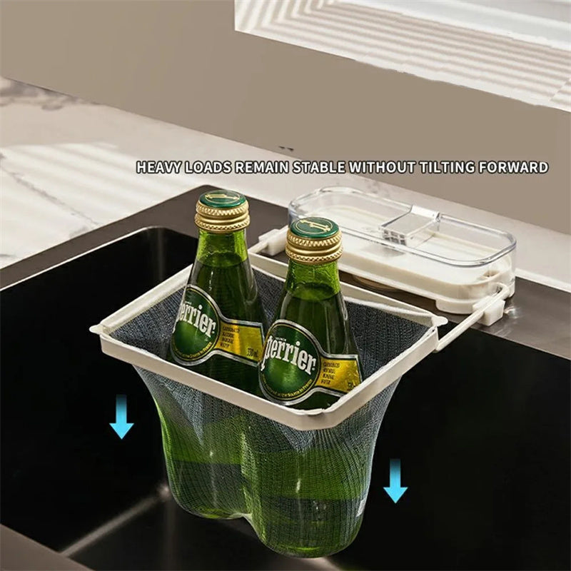 Kitchen Sink Filter Rack for Easy Food Waste Drainage