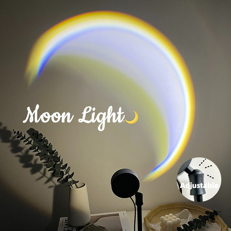 USB Moon Glow Lamp for Aesthetic Ambient Night Lighting