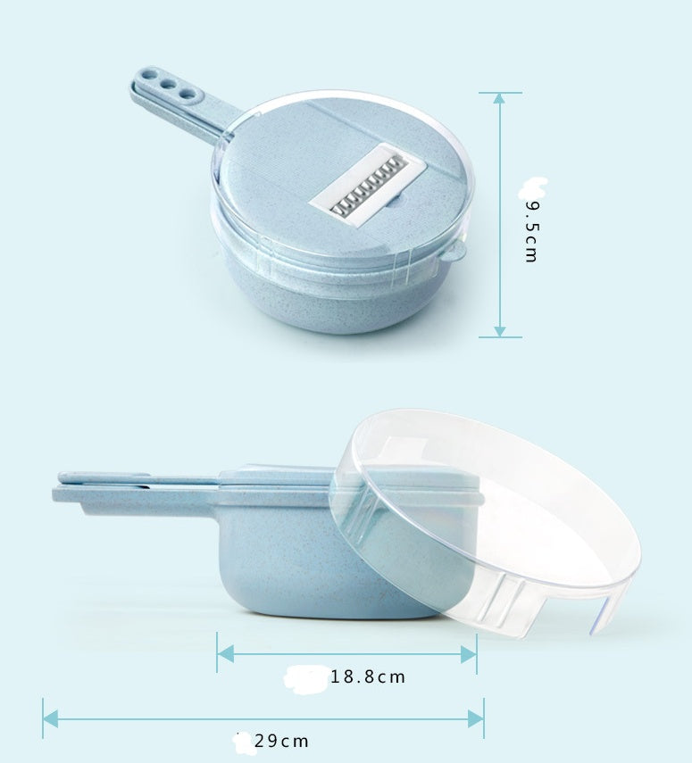 8-in-1 Multifunction Vegetable Slicer & Kitchen Food Cutter