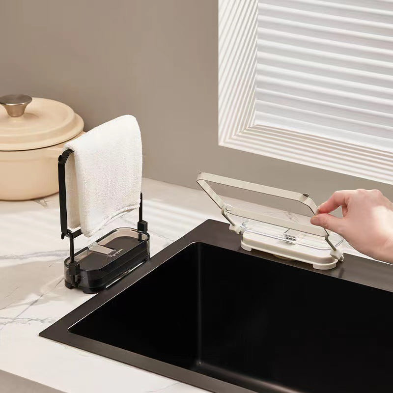 Kitchen Sink Filter Rack for Easy Food Waste Drainage
