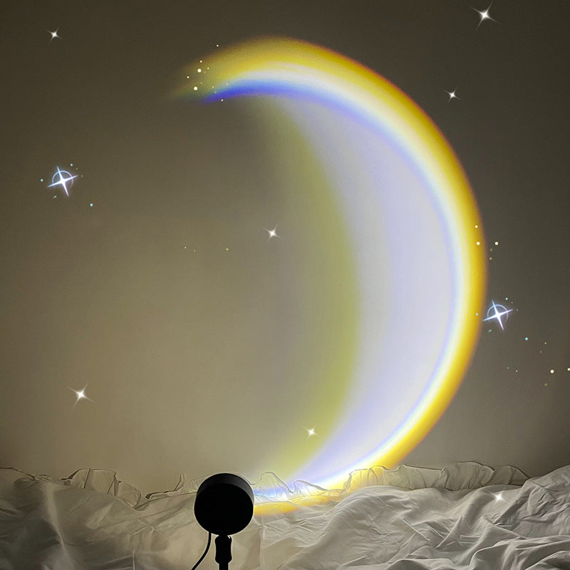 USB Moon Glow Lamp for Aesthetic Ambient Night Lighting