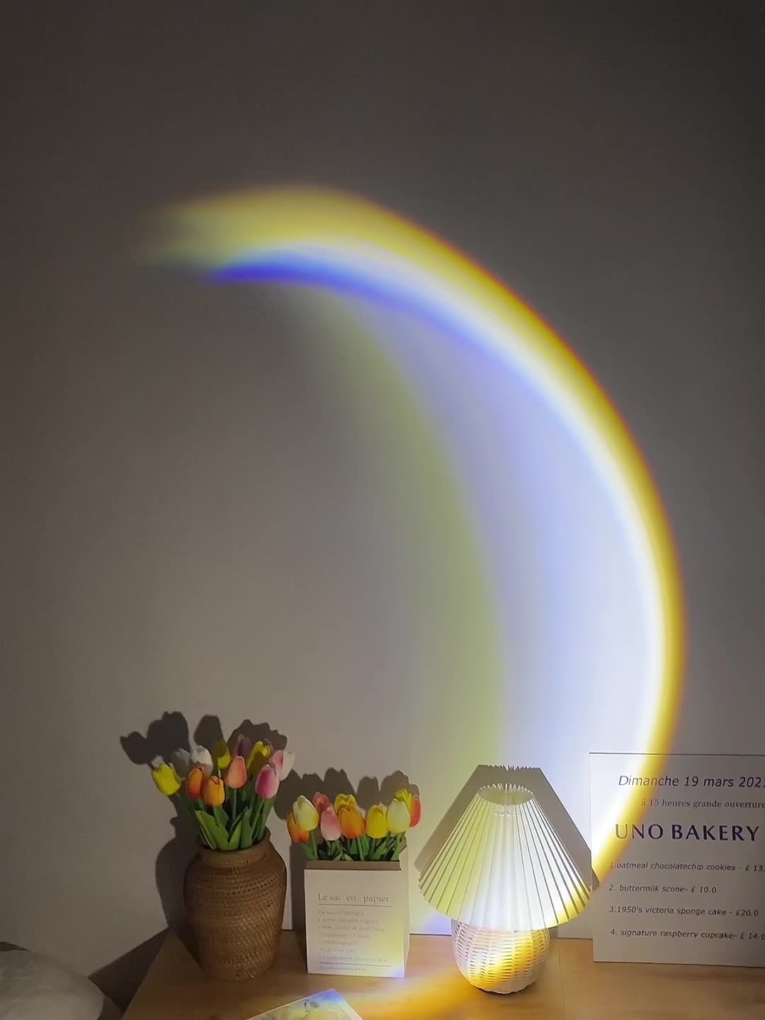 USB Moon Glow Lamp for Aesthetic Ambient Night Lighting